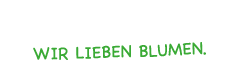 Blumen Coswig mit Hänisch's Blumeneck Logo